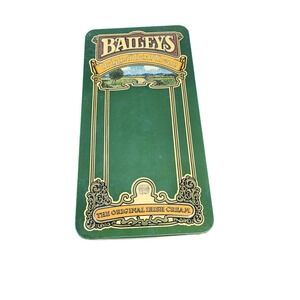 Baileys Original Irish Cream Tin OS Green Orange Good Vintage England